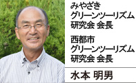 みやざきグリーンツーリズム研究会会長：水本明男